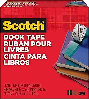 Scotch Book Tape 50.8mm x 13.7m 845
