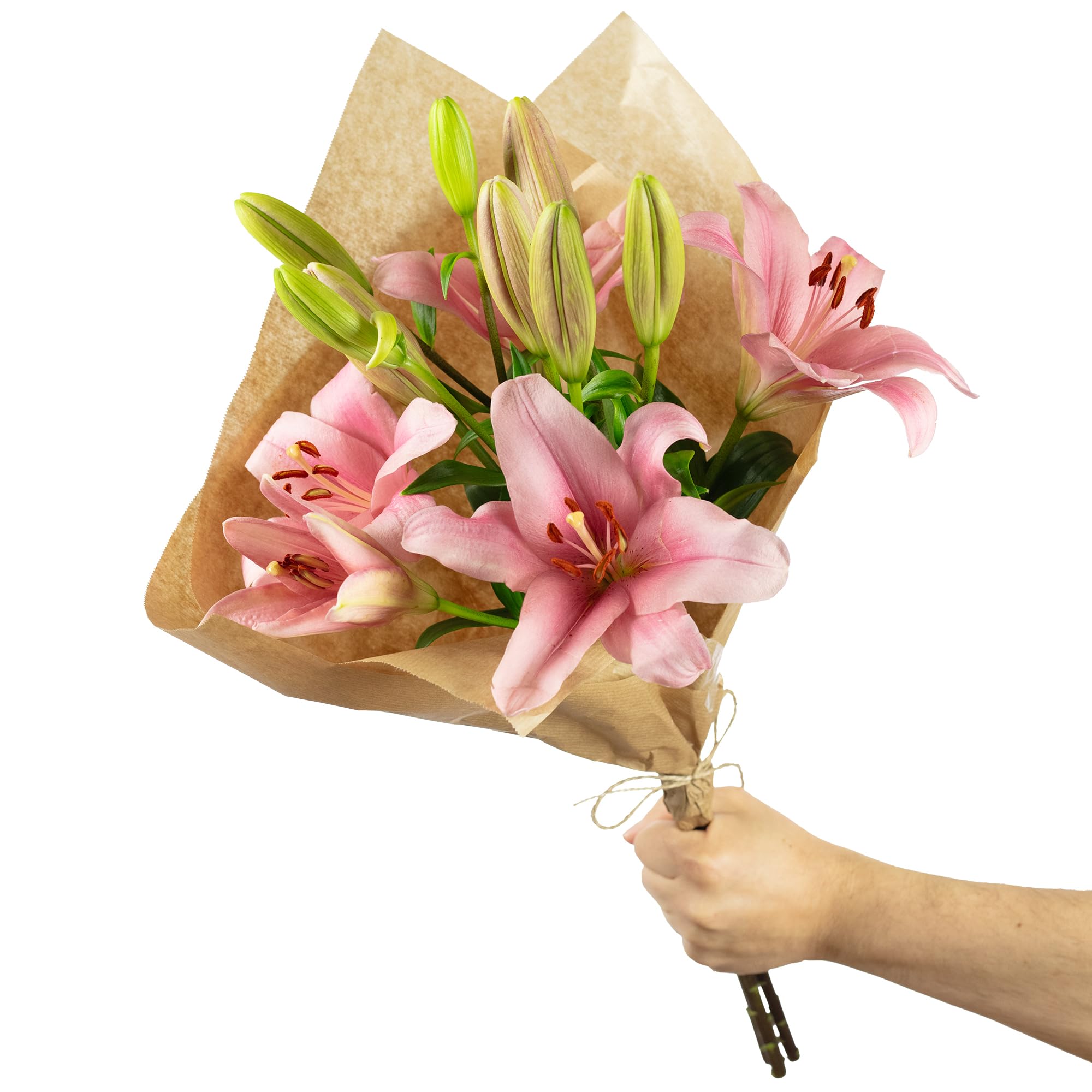 Blumenstrauß 'Lily Grace' - Größe S - Stiellänge ca. 40 cm - Strauß frischer Blumen