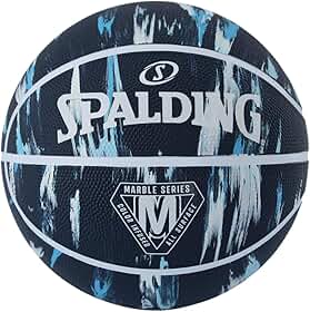 Bola de Basquete Spalding Marble Azul Marinho Tam.07