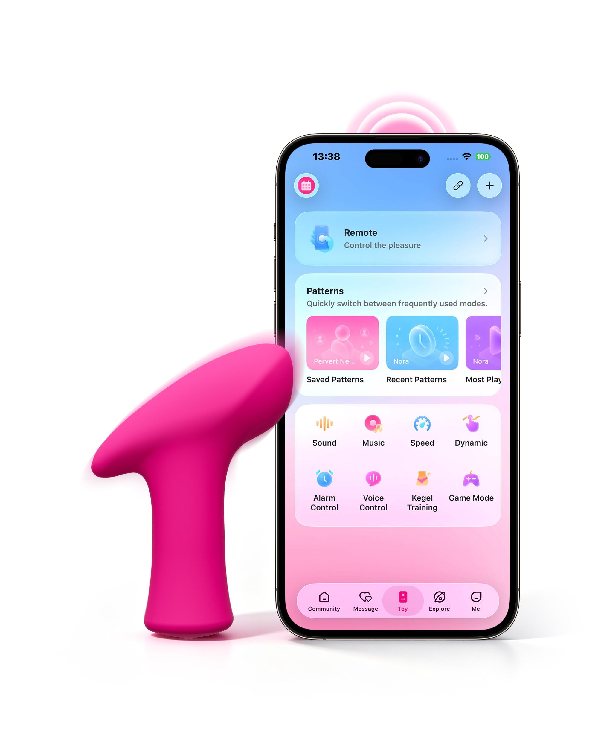 LOVENSE Ambi App Controlled Mini Bullet Vibrator, Pinpoint Clit Stimulation