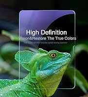 Vista 4 de Protector de pantalla anti luz azul para Apple iPad 10.9 pulgadas 2022 generación (A2757), protector de vidrio templado 9H para iPad 10.9 10