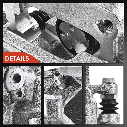 Miniatura 7 de A-Premium Conjunto de pinza de freno de disco con soporte compatible con modelos seleccionados de Mazda - CX-3 2016-2018, L4 2.0L, Sport Utility -