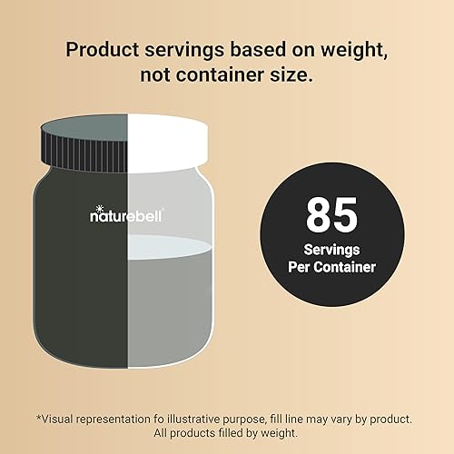 Miniatura 5 de NatureBell Café orgánico de hongos con aceite MCT, 12 onzas (85 porciones)  Mezcla adaptogénica 10 en 1 con melena de león, reishi, shiitake, chaga