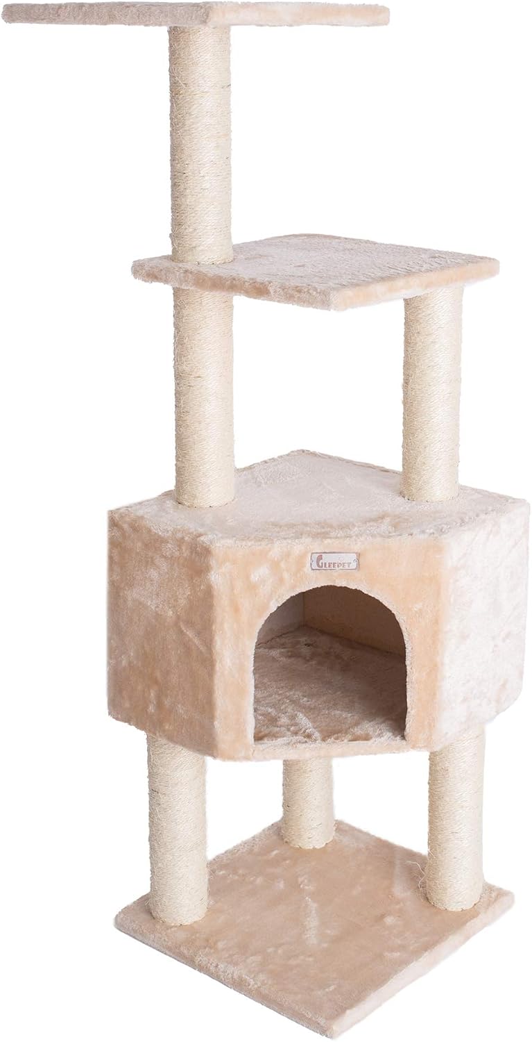review GP78480321 Cat Tree, 48-Inch, Beige