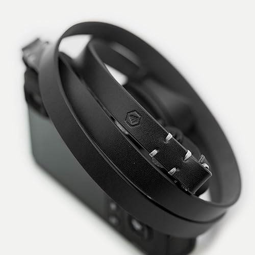 Miniatura 7 de Evergreen Correa delgada de piel auténtica para cámara