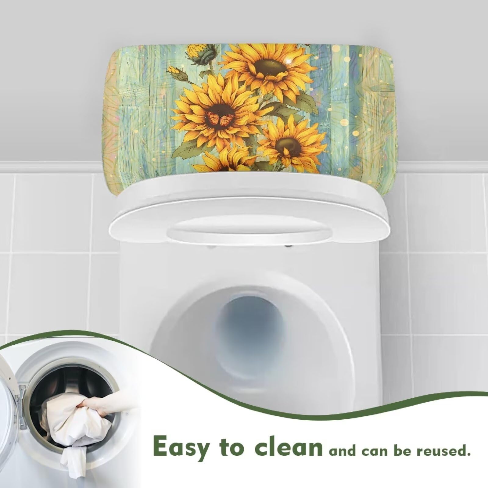 Couvercle De Réservoir De Toilettes Jaune – Pièce Détachée USA