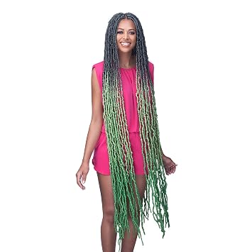 Bobbi Boss Crochet Braids African Roots Braid Collection 2X NU Locs 46" 1-PACK, 3T4/OR/613