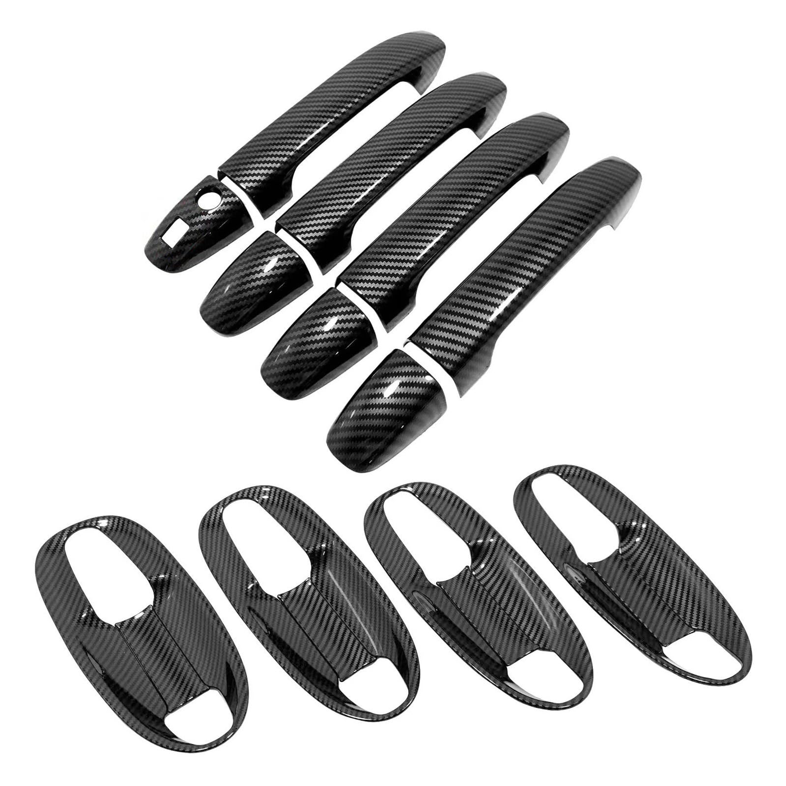 CAVINBDZ for Mercedes for Benz for Vito V-Class W447 W447 2014-2024 LHD Car Handle Bowl Cover (Carbon B)