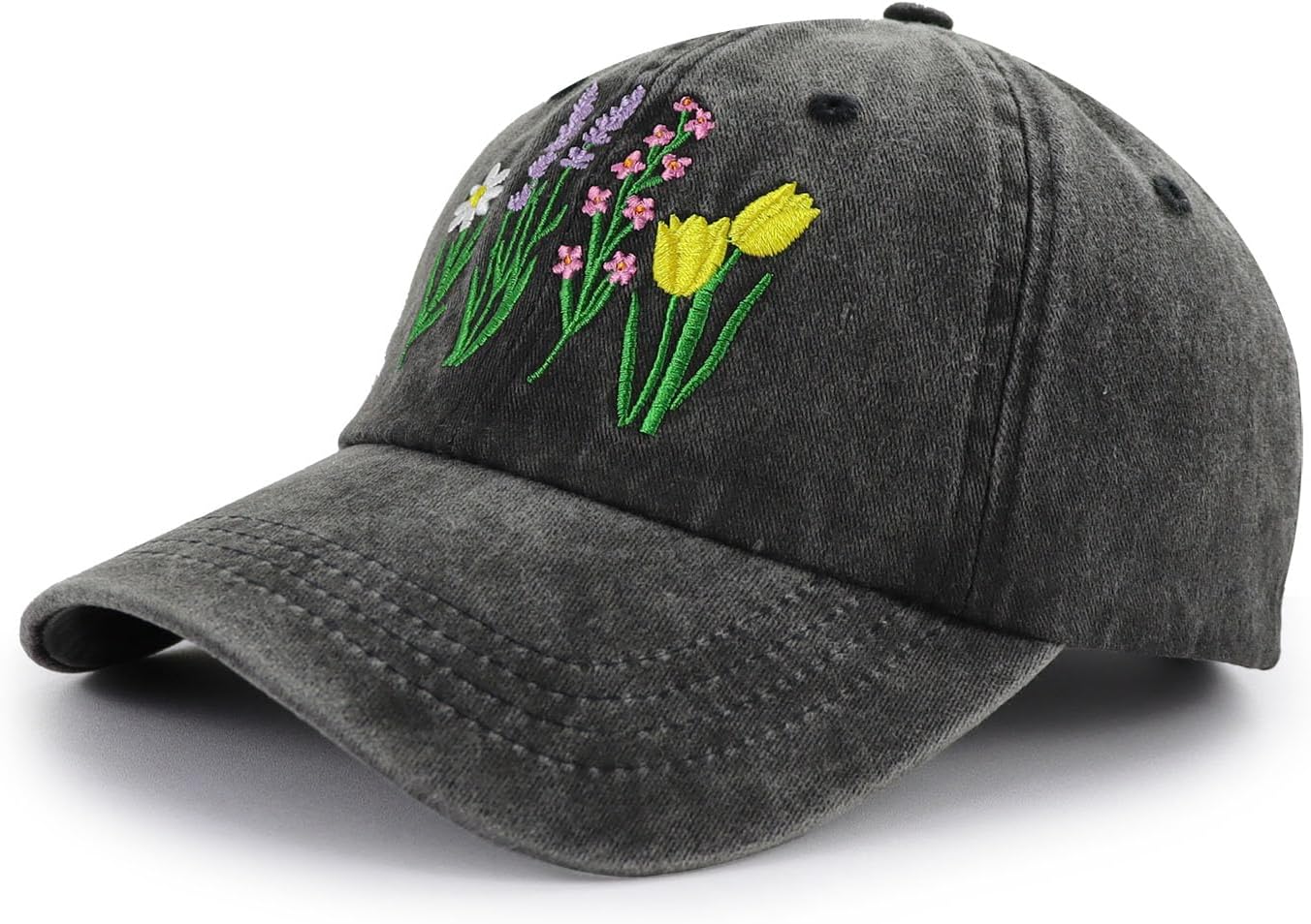 Gardening Hat for Women, Funny Adjustable Cotton Flower Plant Baseball Cap - Image 2