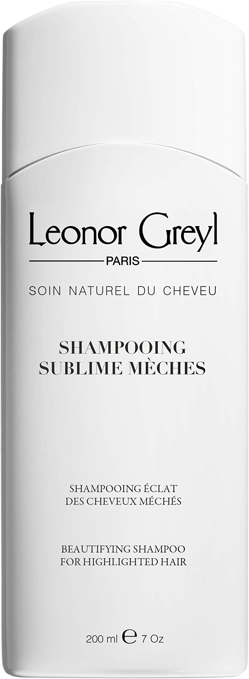 Paris - Shampooing Sublime Meches - Specific Shampoo for Highlighted Hair - Vegan Natural Cleansing Shampoo (7 Oz)