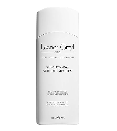 Leonor Greyl Paris - Shampooing Sublime Meches - Champú específico para cabello resaltado - Champú limpiador natural vegano (7 Oz)