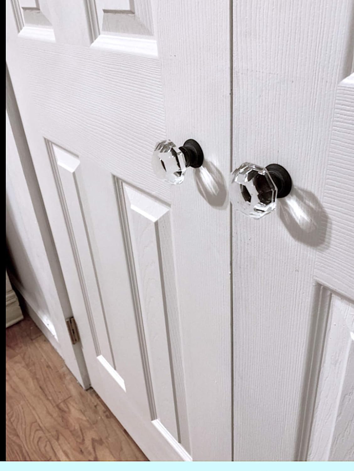 Onе-Dау Sаlе: Uр tо 70% оƒƒ Rousso's Reproductions Asscher Cut Glass Large Pull Knobs—Two inch Statement Size adds Sparkle to Home and Office Decor: Bi-fold, Pantry, Closet Doors, Furniture (Oil Rubbed Bronze Stem)(Set of Two)