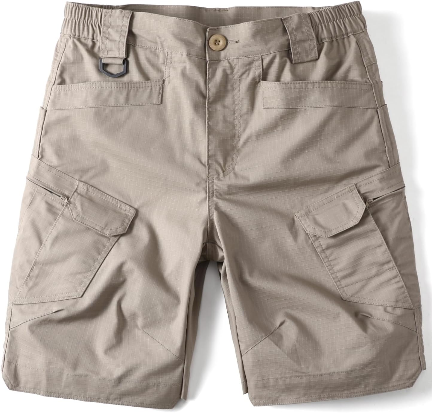 Men's Outdoor Tactical Stretch Cargo Shorts Ripstop Work Hiking Shorts