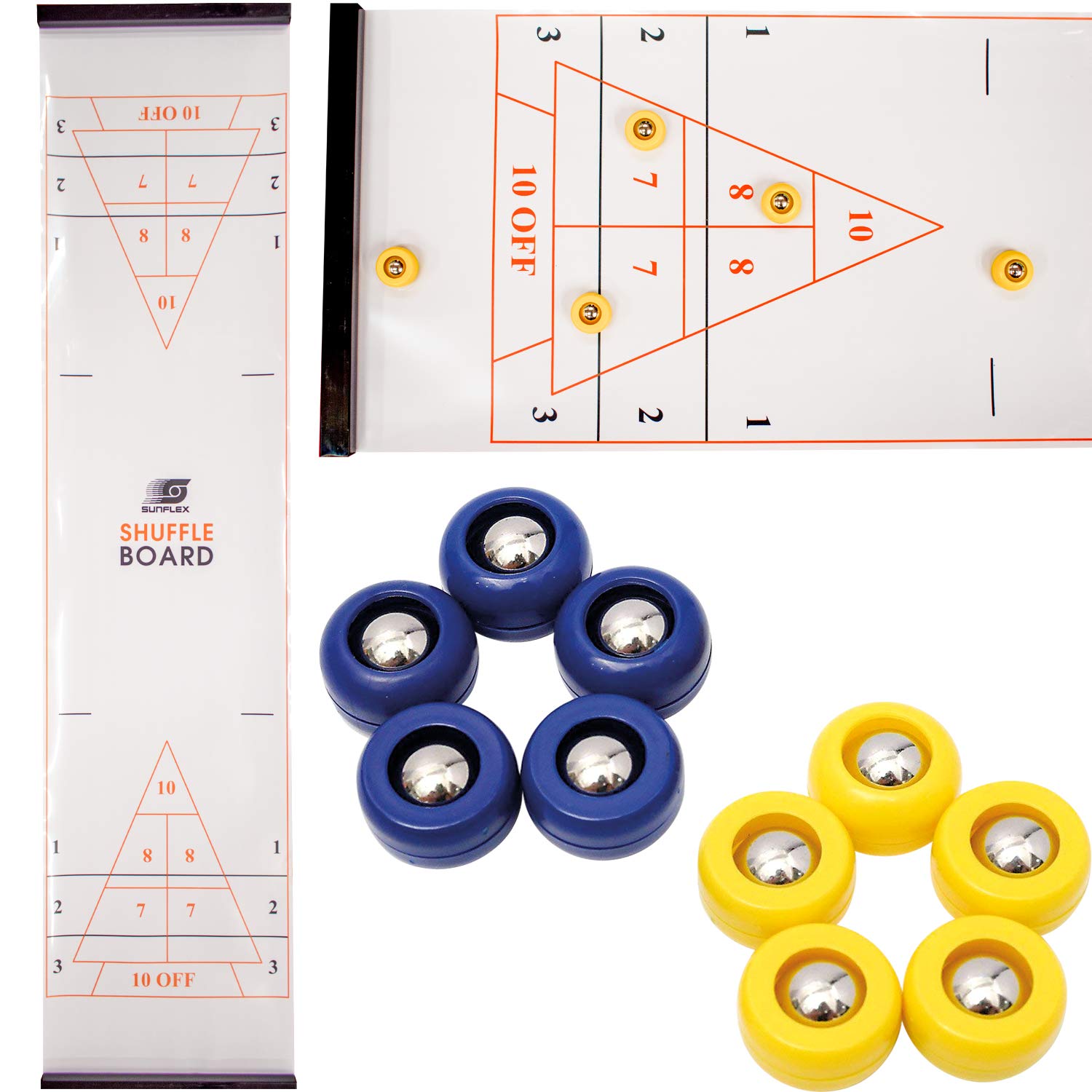 Buy Sunflex Table Top Shuffleboard Game Mini Indoor Sport