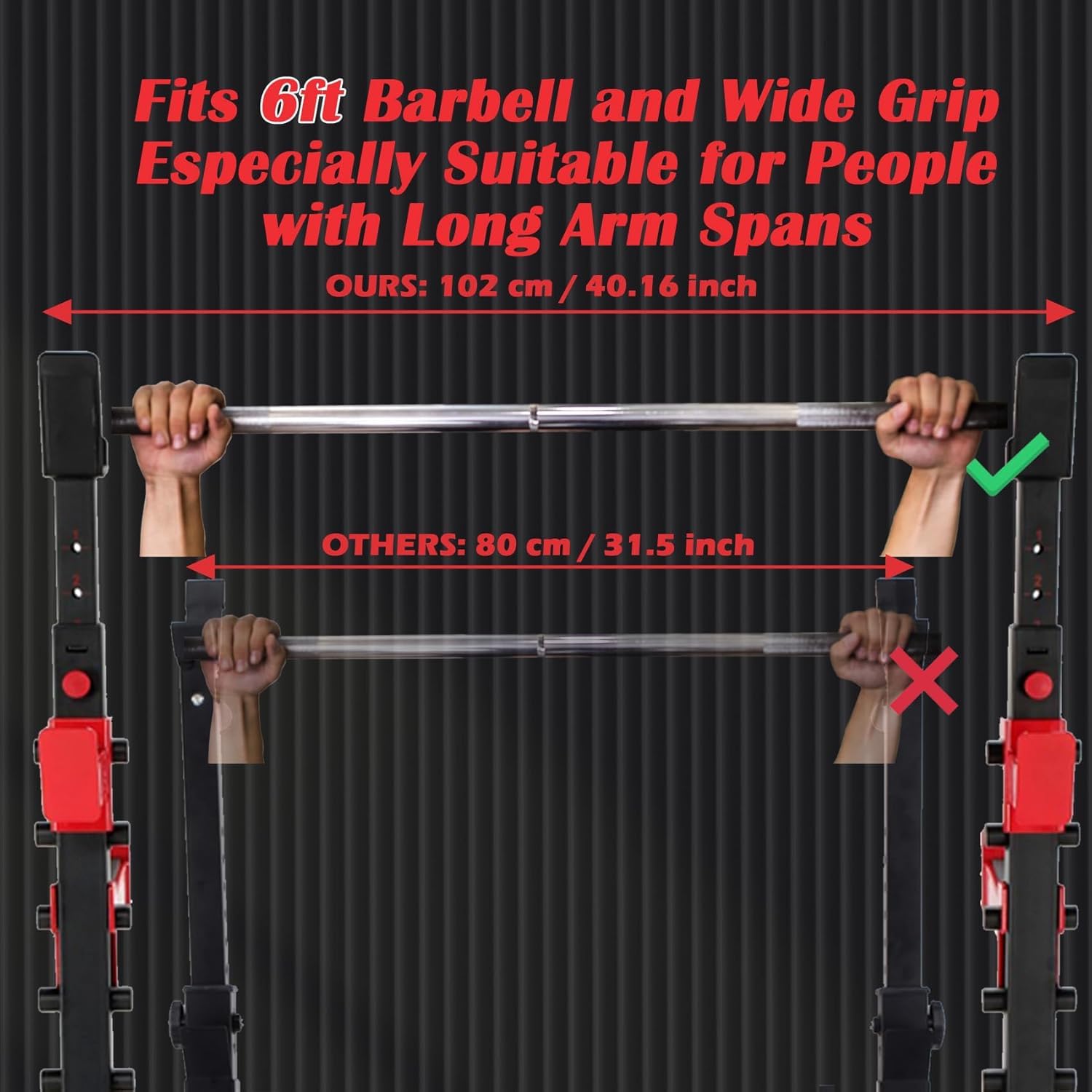 Professional Weight Bench Set with Barbell/Squat Rack, 900LBS Heavy Duty Bench Press Set with Leg Curl/Extension and Preacher Curl, Adjustable Full-Body Workout Bench for Home Gym Fitness