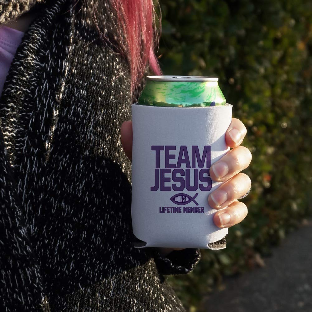 Amazon.com: Team Jesus John 3:16 Christian Can Cooler - Drink