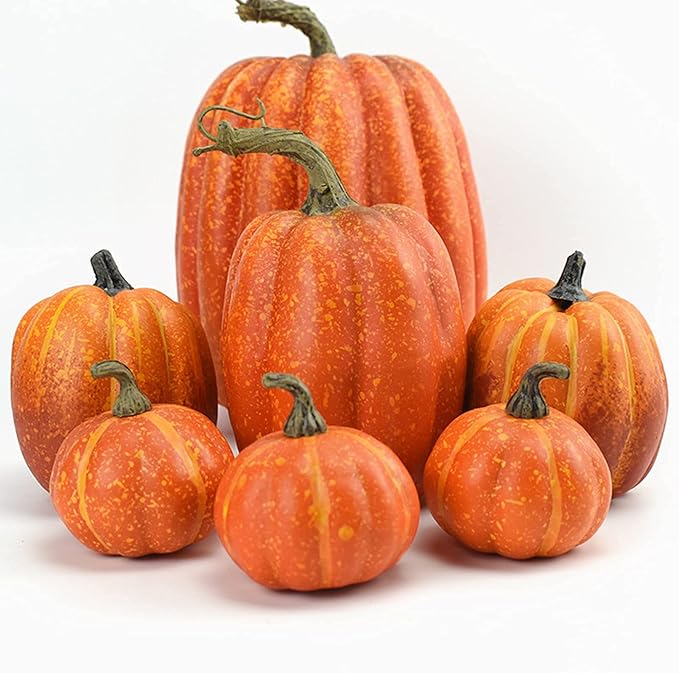 7 Piezas De Calabaza
