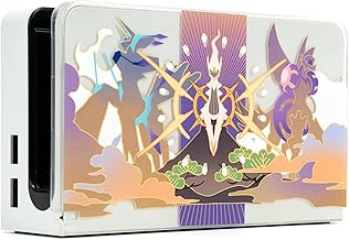 YOCORE Faceplate Skin Cover for Switch OLED Charging Dock, Anti-Scratch Hard Slim Sleeve Pad for Switch OLED Dock, DIY Replacement Housing Shell for Switch OLED Dock-Arcues