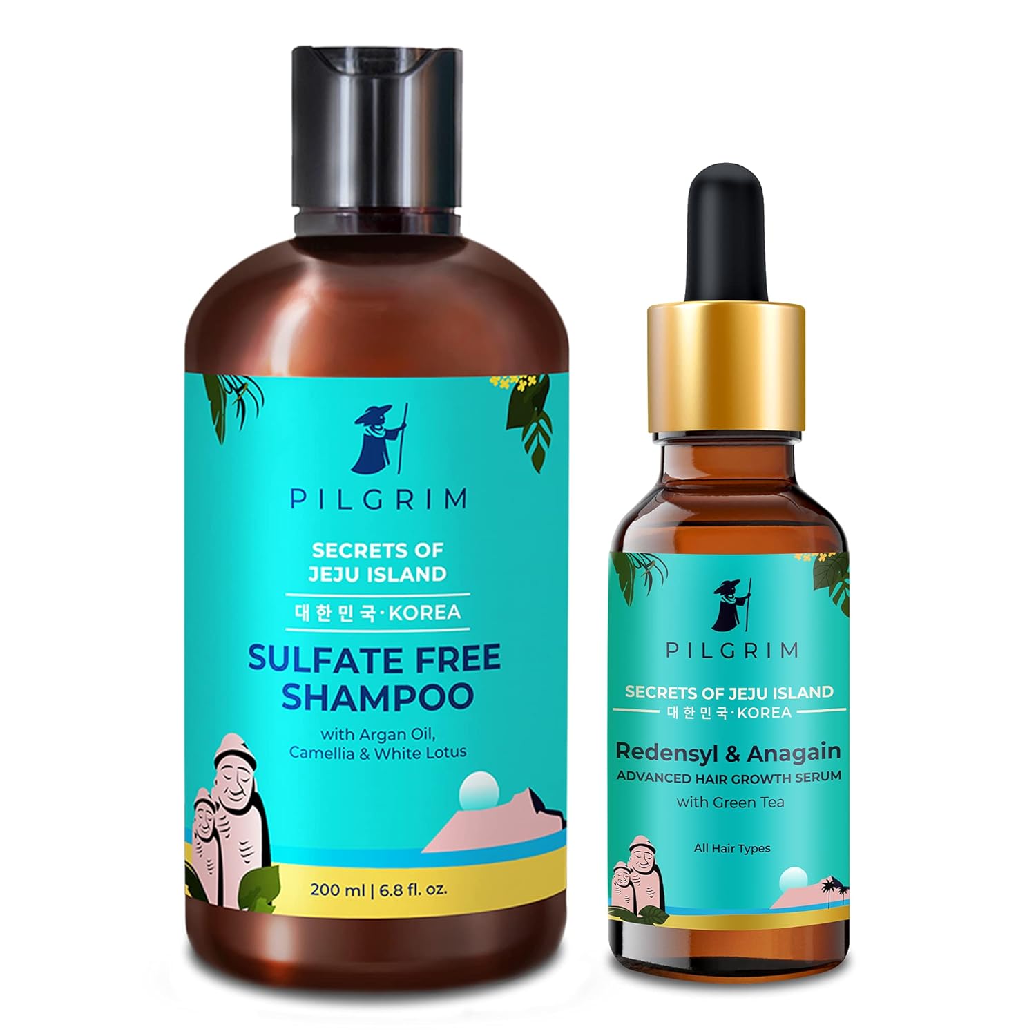 Buy Pilgrim Hair Growth Kit With Redensyl 3 & Anagain 2 Hair Growth