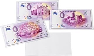 LIGHTHOUSE - Clear Top-Loading Currency Sleeve for Banknotes up to 5 1/2" x 3 1/8" - Pack of 50 (5 3/4" x 3 3/8")