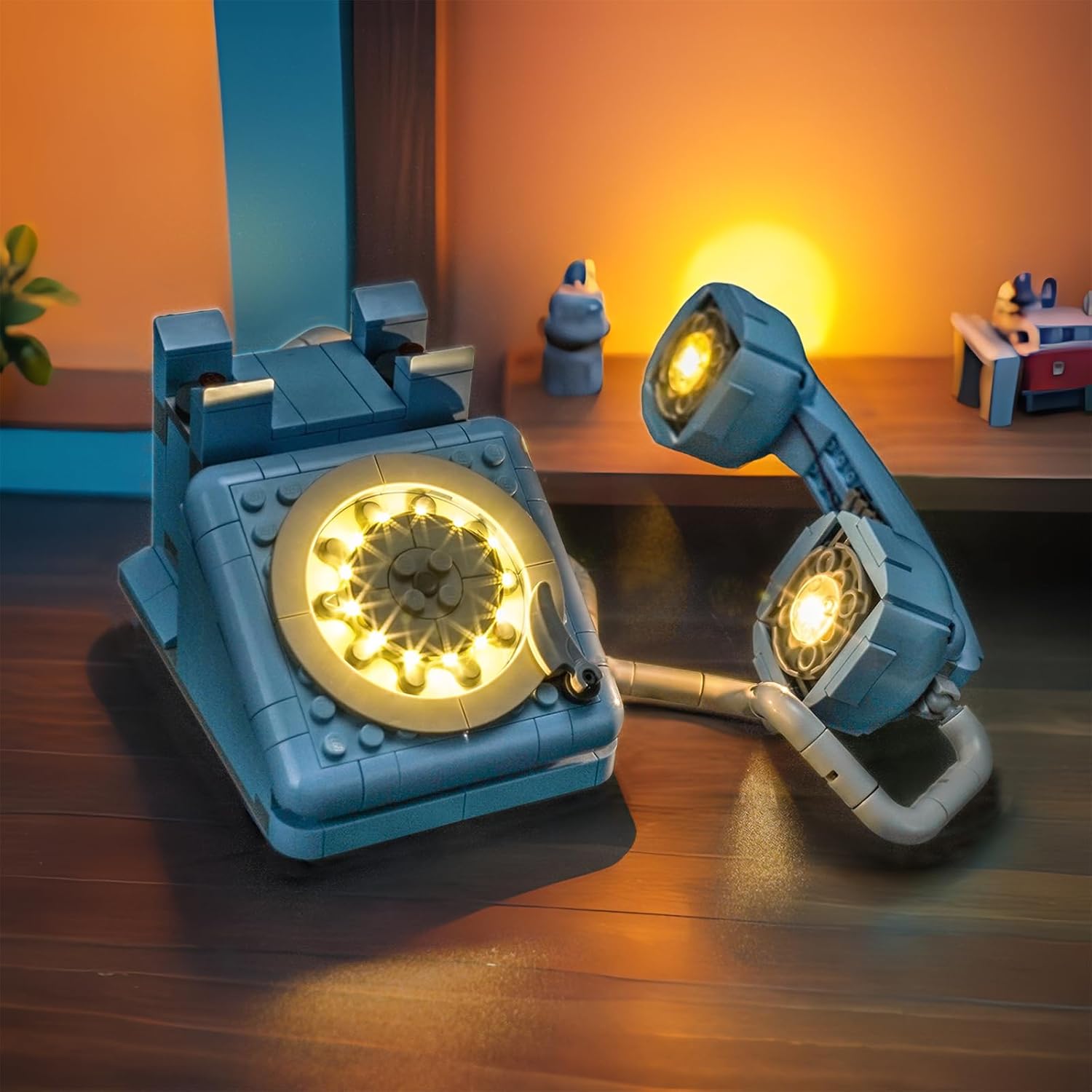 LocoLee Light kit Compatible with Lego 31174 Retro Telephone - No Model Only Light, LED Lighting Accessories Compatible with Lego Creator 3-in-1 Vintage Phone 31174