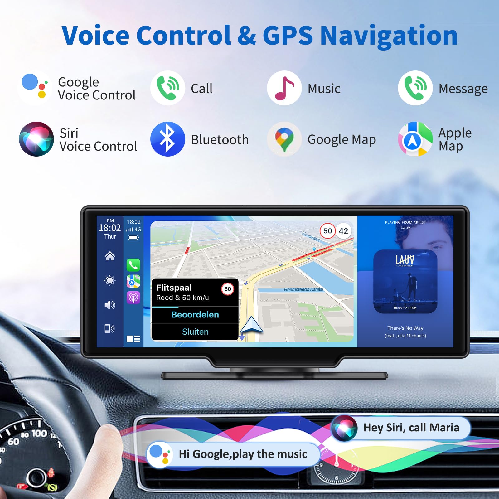 Amazon.co.jp: Carplay＆Android Auto搭載された ドライブレコーダー