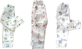 Baby Girls 3 Piece Set Light Floral Pants 0-6 Months
