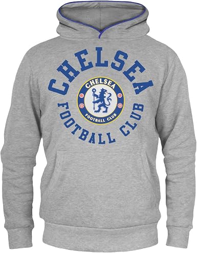 Amazon.com: Chelsea FC - Sudadera con capucha oficial de fútbol para niños,  color azul : Deportes y Actividades al Aire Libre