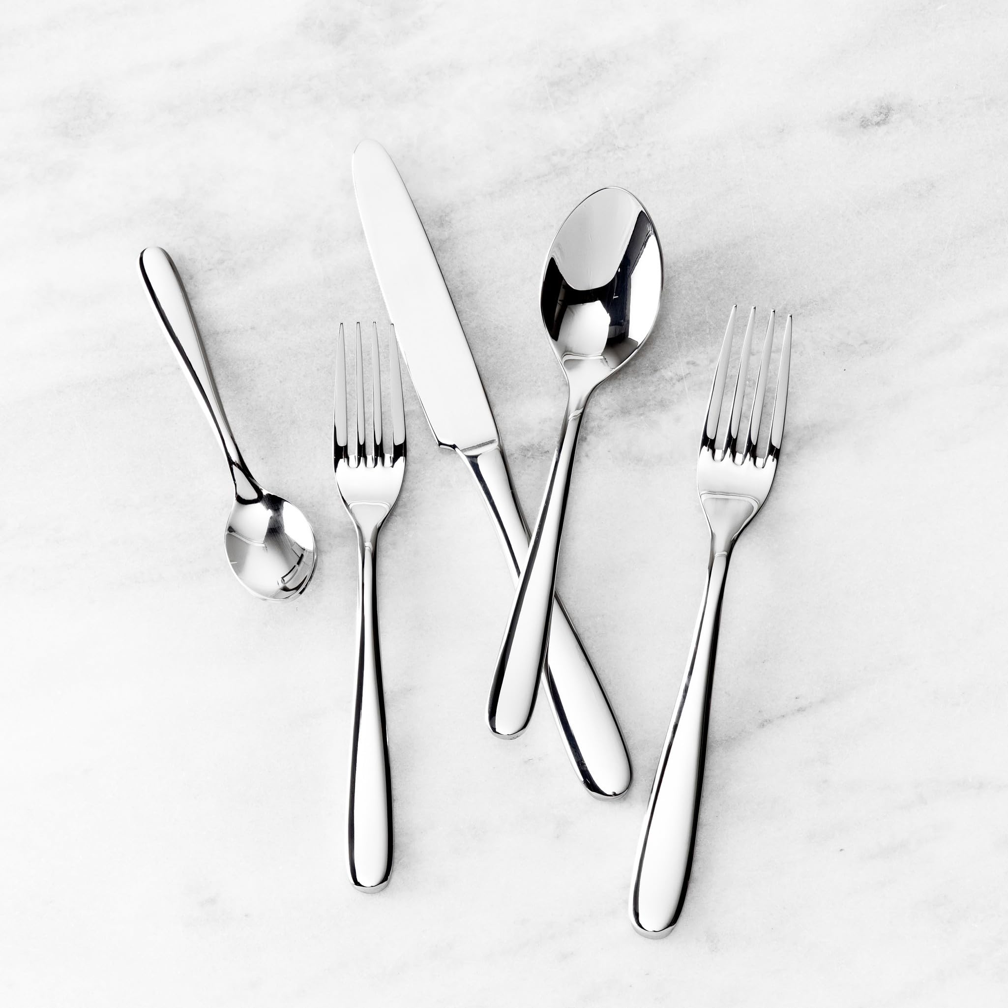 Fortessa Velo – Set Posate 20 Pezzi In Acciaio Inox Spazzolato – Design Moderno E Portatile