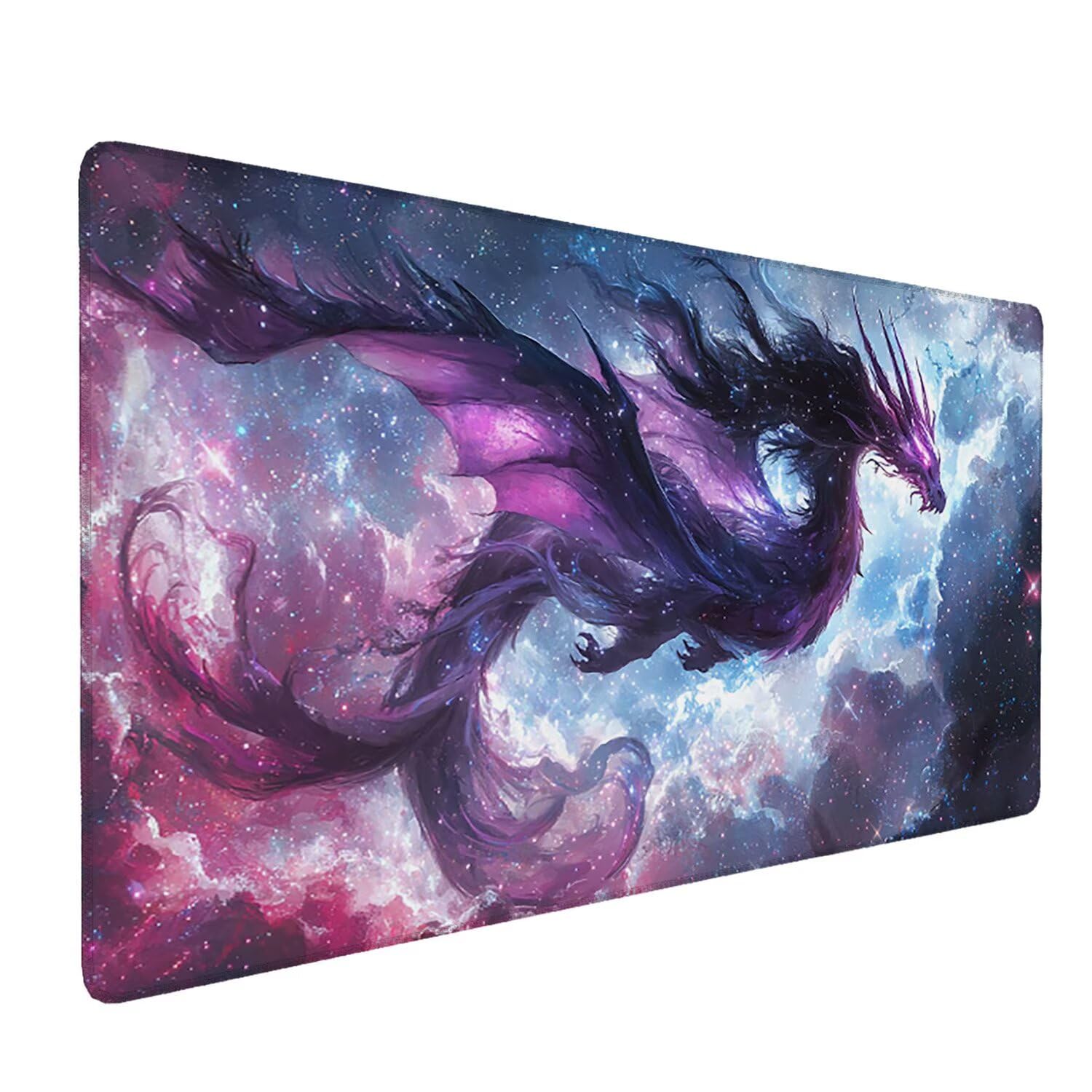 Podkładka pod mysz do gier, 1200 x 600 mm, XXL, duża podkładka pod mysz do gier, antypoślizgowa, wodoodporna, rozszerzona XXL długa klawiatura, akcesoria biurowe, do gier, komputera, PC (gwiaździsty