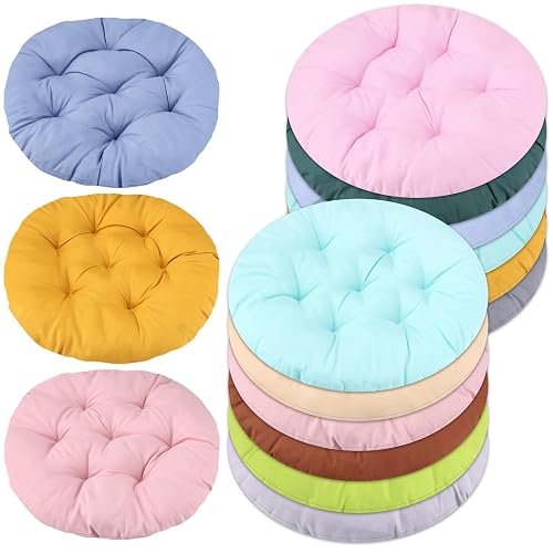 12 Pcs 16 Inch Round Floor Pillows Seating for Kids