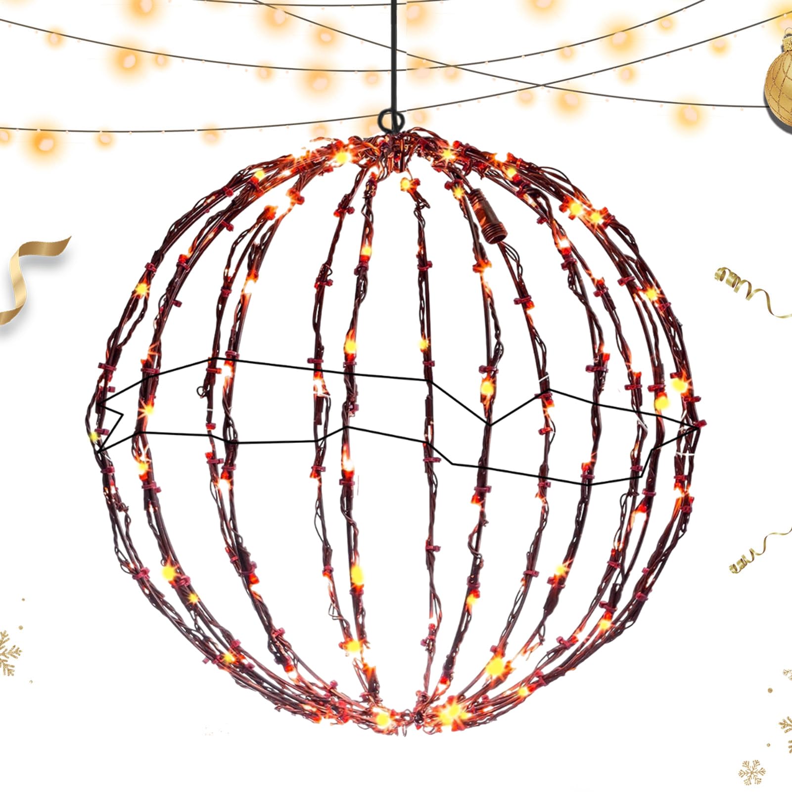 Luces de Bolas Exteriores Esféricos Festivos Novedosos y Originales