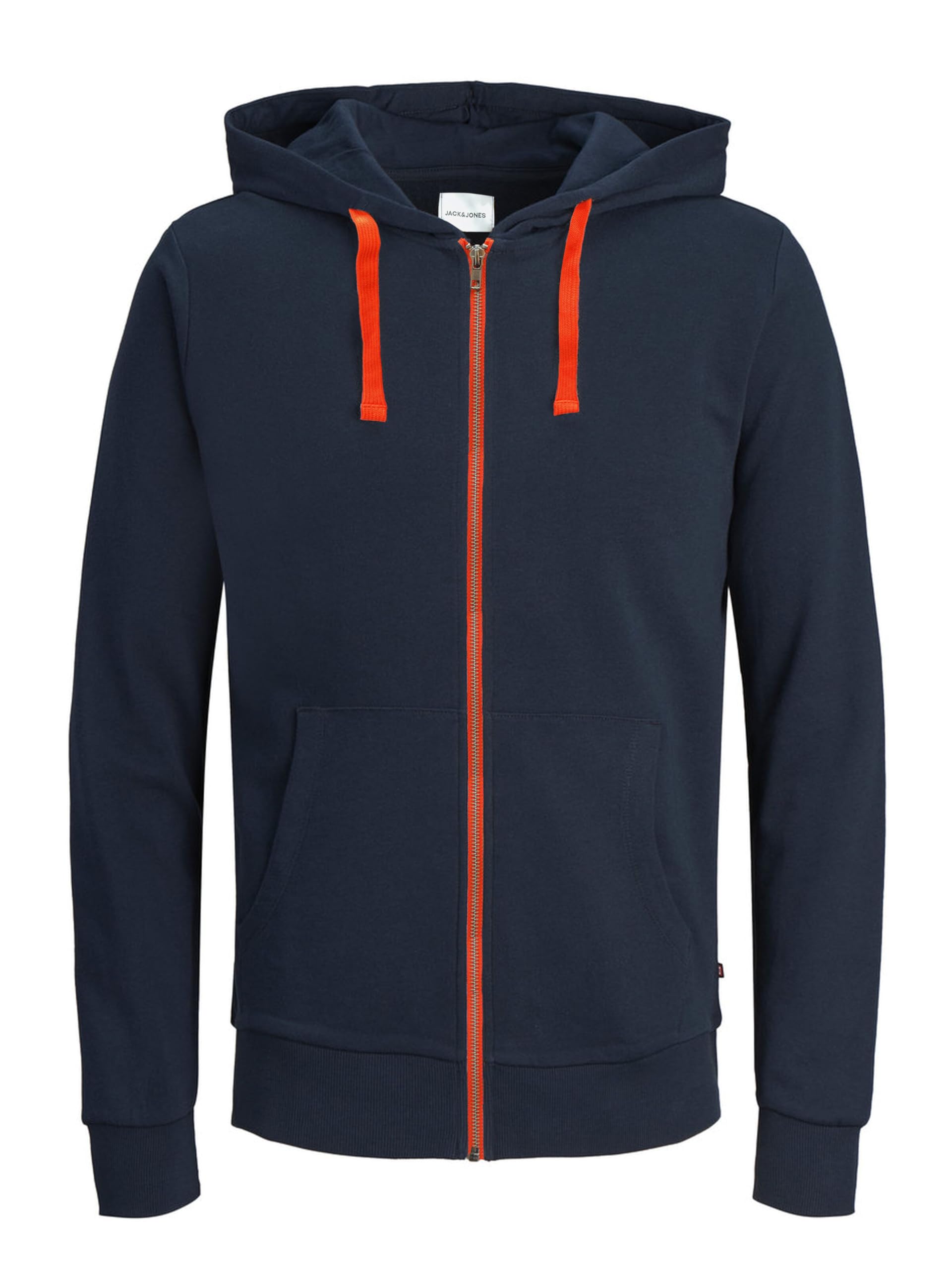 JACK & JONES Herren Jjeholmen Sweat Zip Hood Noos Sweatshirt
