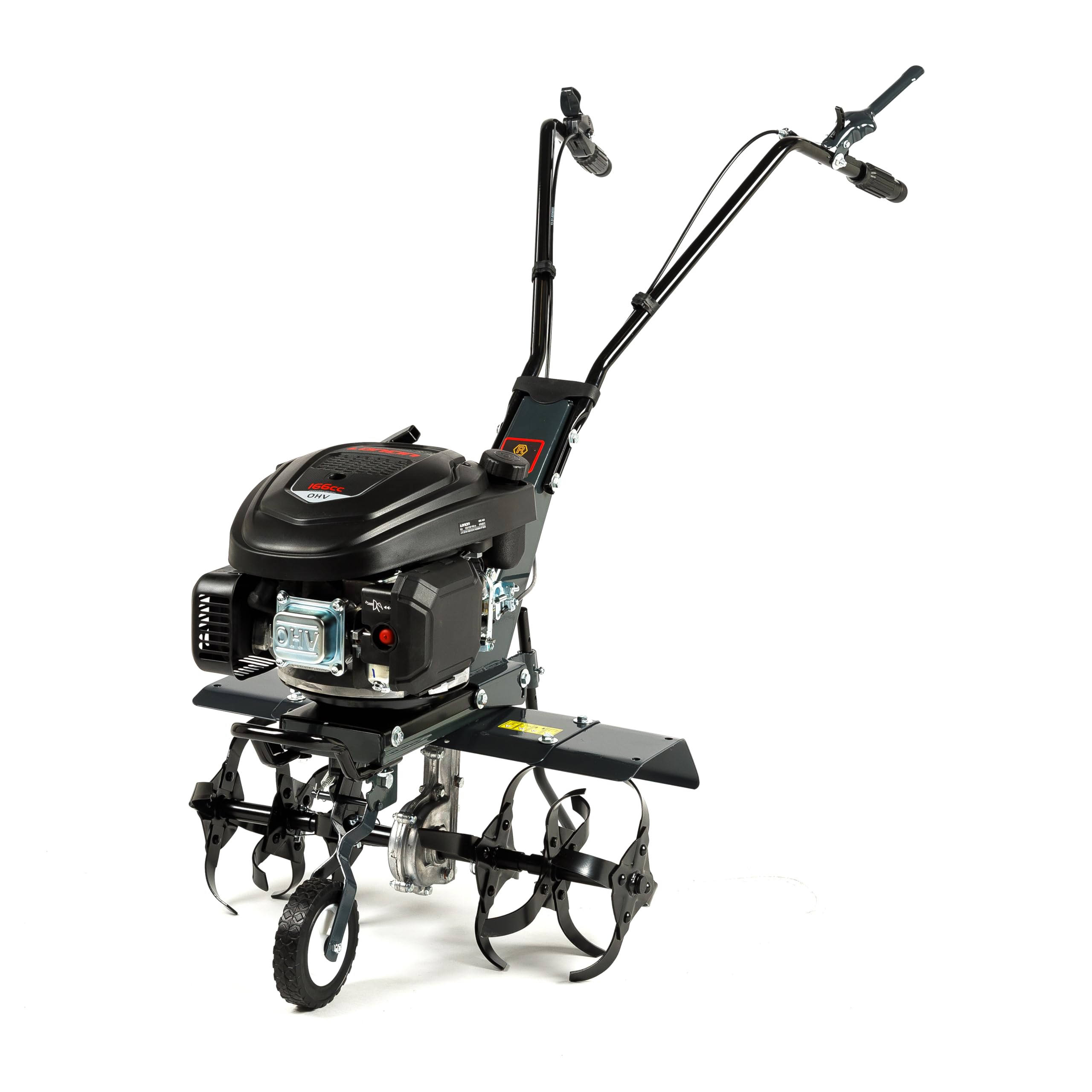 Petrol-Powered Garden Tiller - Rotavator - Cultivator LONCIN Engine 1P65FE-2 / 6HP 166cc Auto Choke - Working Width 36 or 60cm