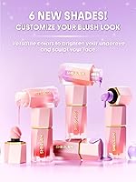 Vista 29 de SHEGLAM Color Bloom - Rubor líquido para las mejillas, acabado mate, Birthday Suit