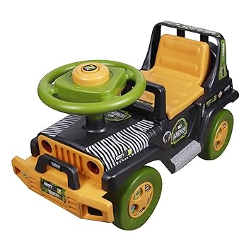 Toyzone impex Pvt Ltd Ben10 Safari Kids Rider Car -Multicolour