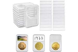 10 Pcs Coin Slab Display Holder: Safeguard Your Numismatic Treasures
