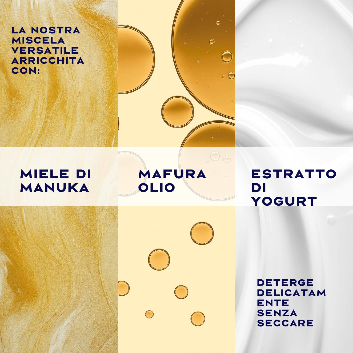 SheaMoisture Set - Miele di manuka e yogurt set per la cura dei capelli Shampoo 1x 384 ml, Balsamo 1x 384 ml, Trattamento Proteico 1x 355 ml