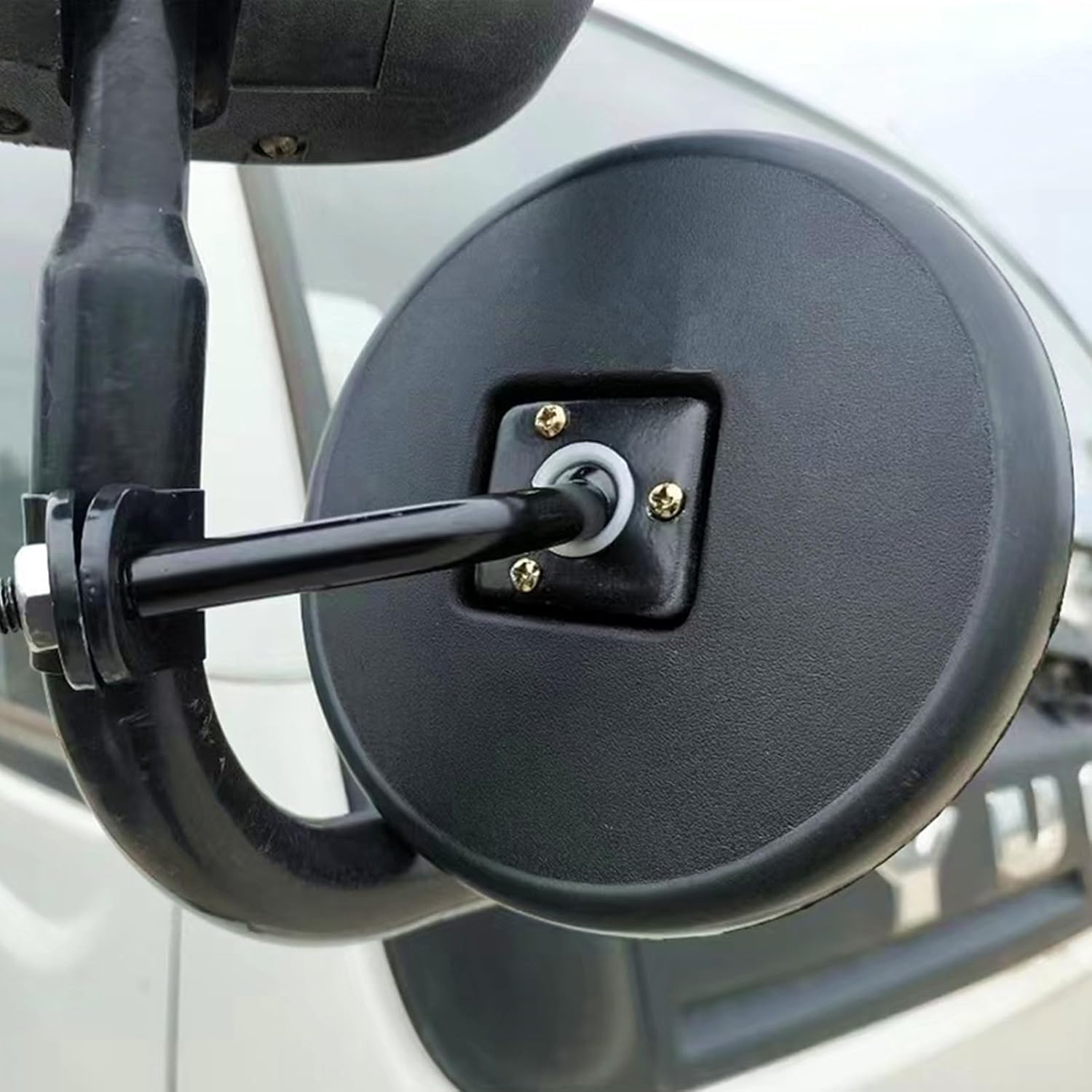 Rétroviseur de Camion, 5,7 Pouce Rond Rétroviseur Convexe Auxiliaire de Rétroviseur Grand Angle pour Camion Remorque Chariot élévateur RV.…