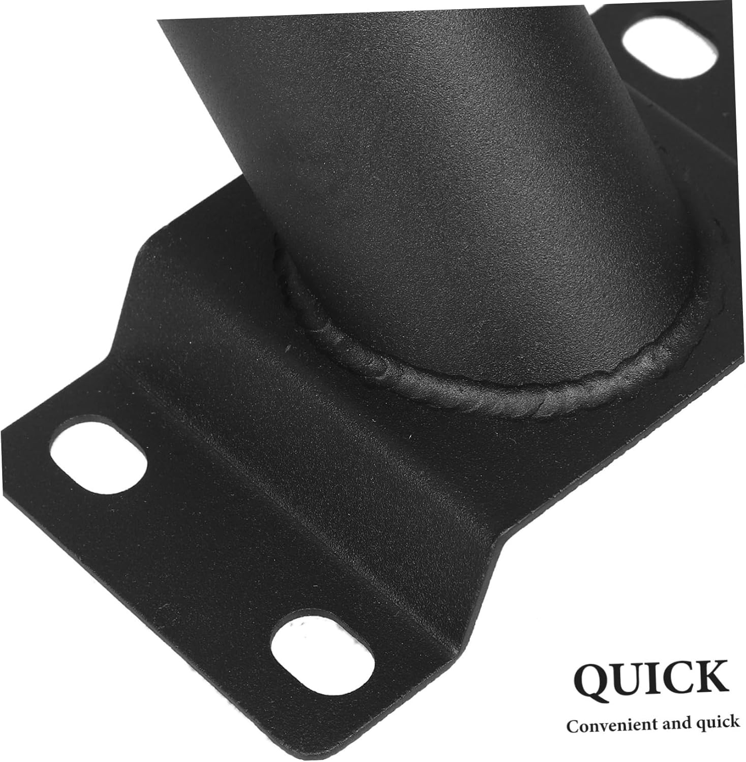 IMIKEYA Solar Light Pole Extender Metal Bracket for Outdoor Street Lighting Easy Installation Compatible with Various Fixtures for Streets and Patios