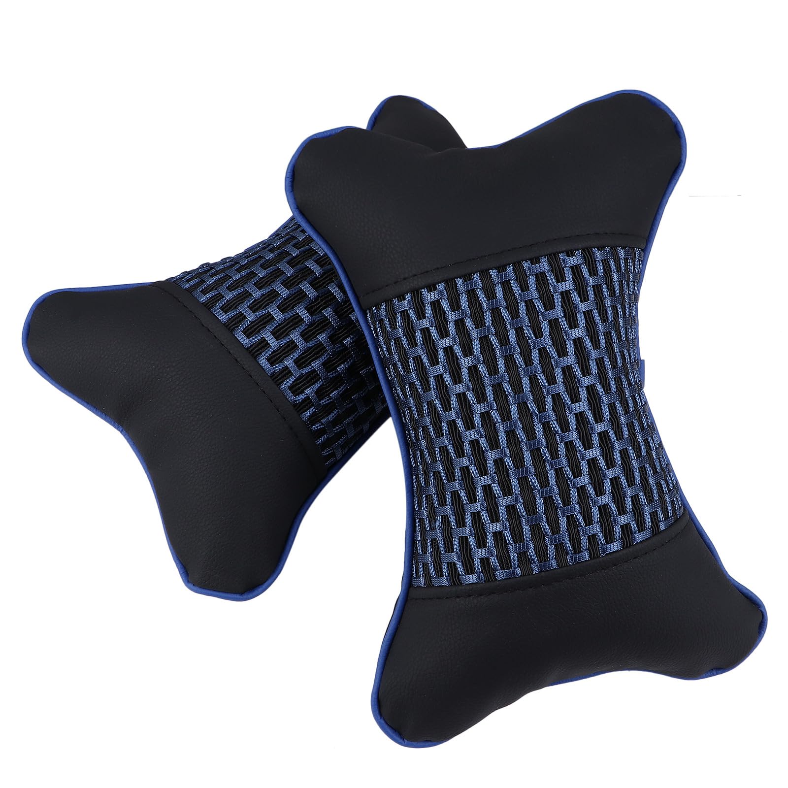 Coussin de soutien cervical conducteur et passager Milisten bleu pour auto