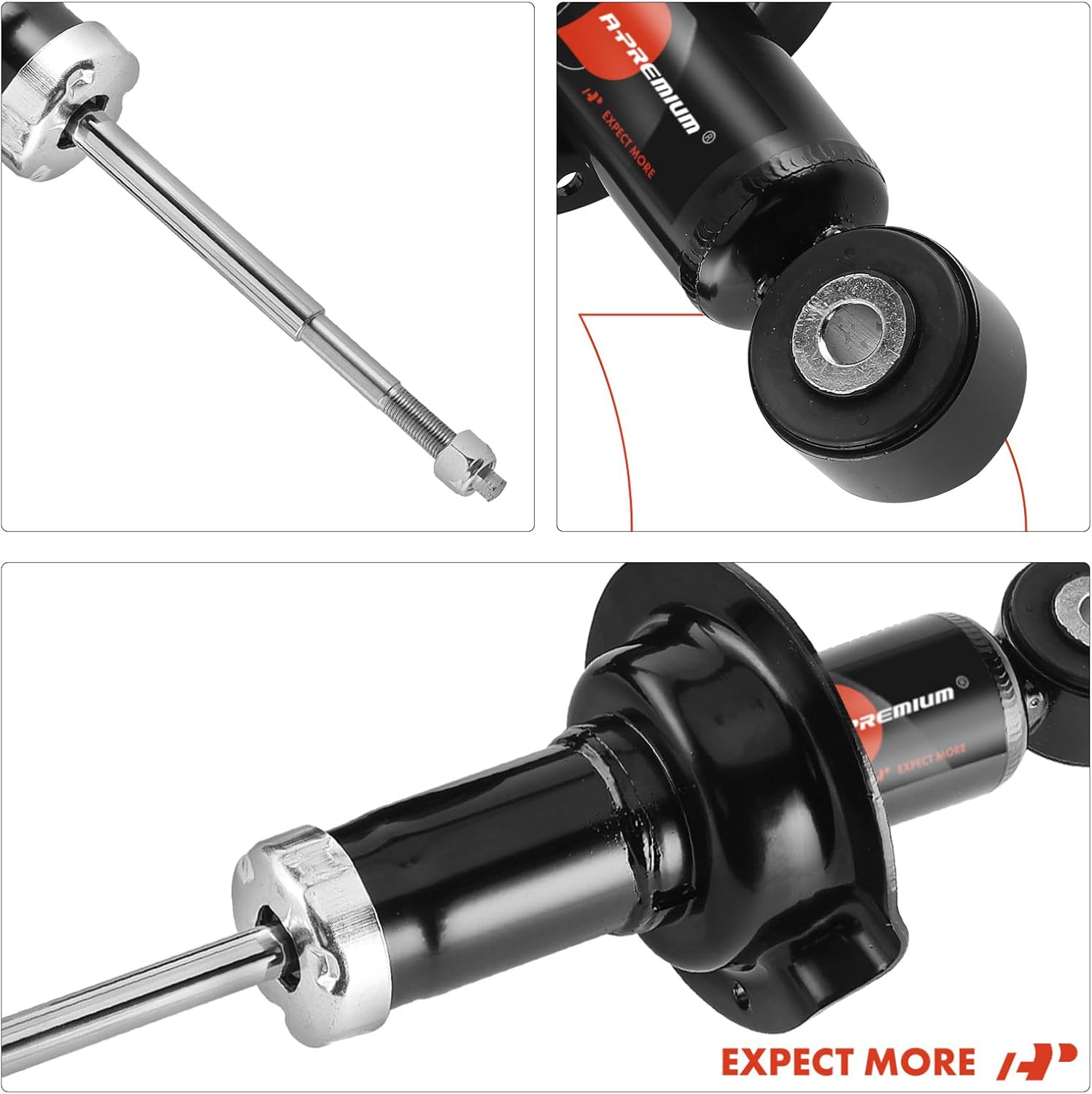 A-Premium Front Shock Absorber Strut Assembly Compatible with Nissan TITAN 2004-2015/2017-2024, Armada 2005-2015, Pathfinder Armada 2004 & Infiniti QX56 2004-2010, 2-PC Set