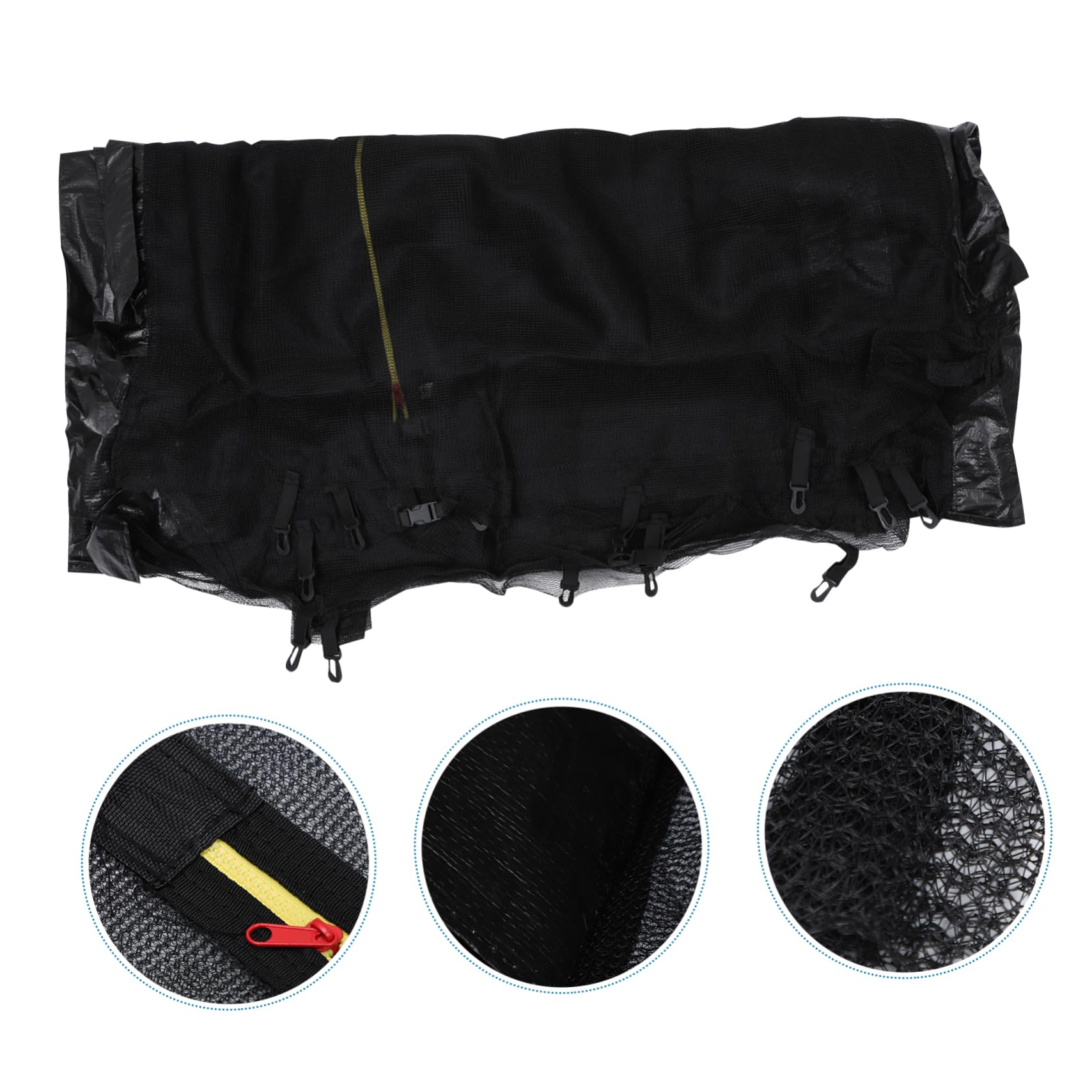 SUPVOX 1pc Trampoline Enclosure Net Safety Net for Trampoline Poles Outdoor Garden Jumping Bed Protective Guard
