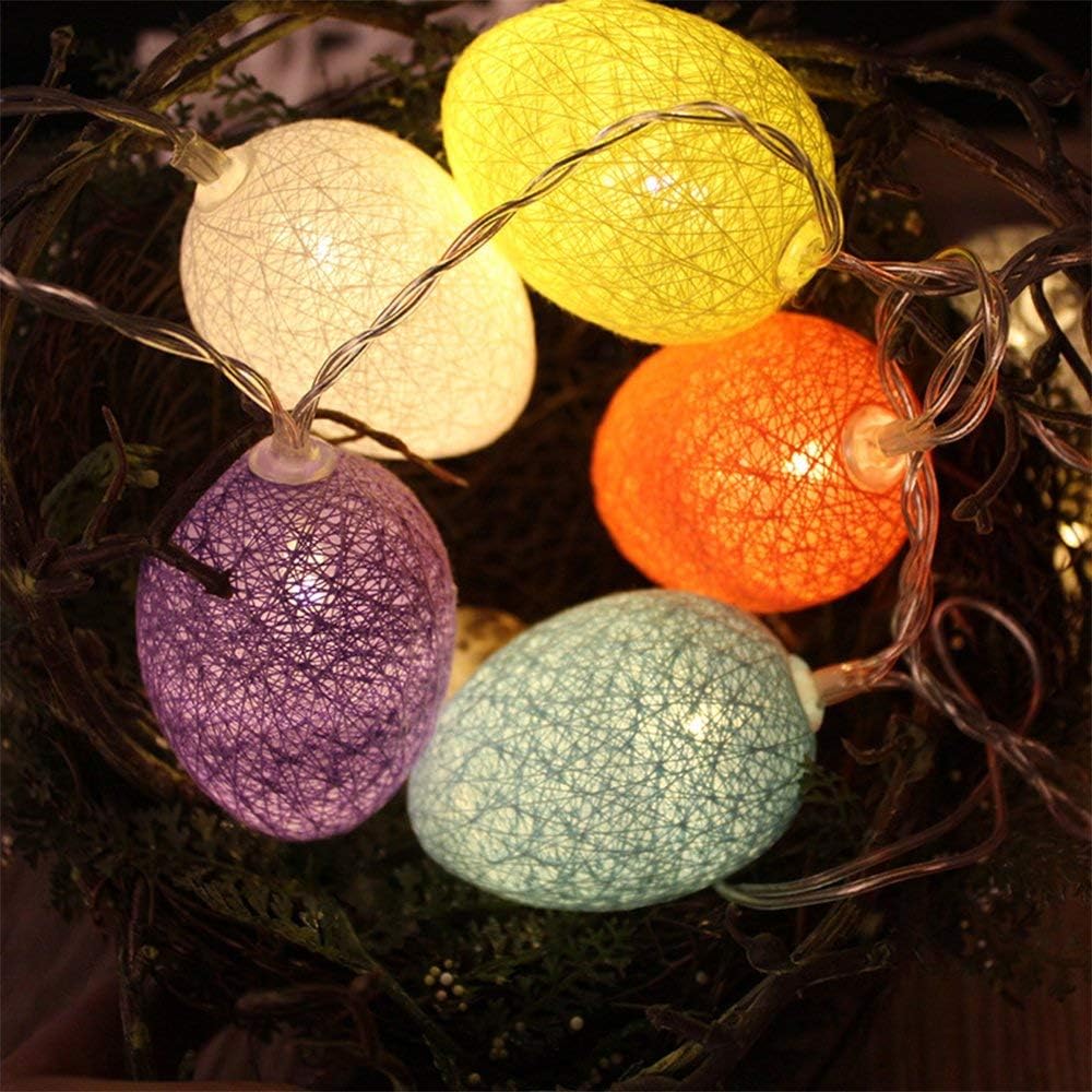 Morbuy Pascua Decoration, Huevos de Pascua Huevo Pilas ...