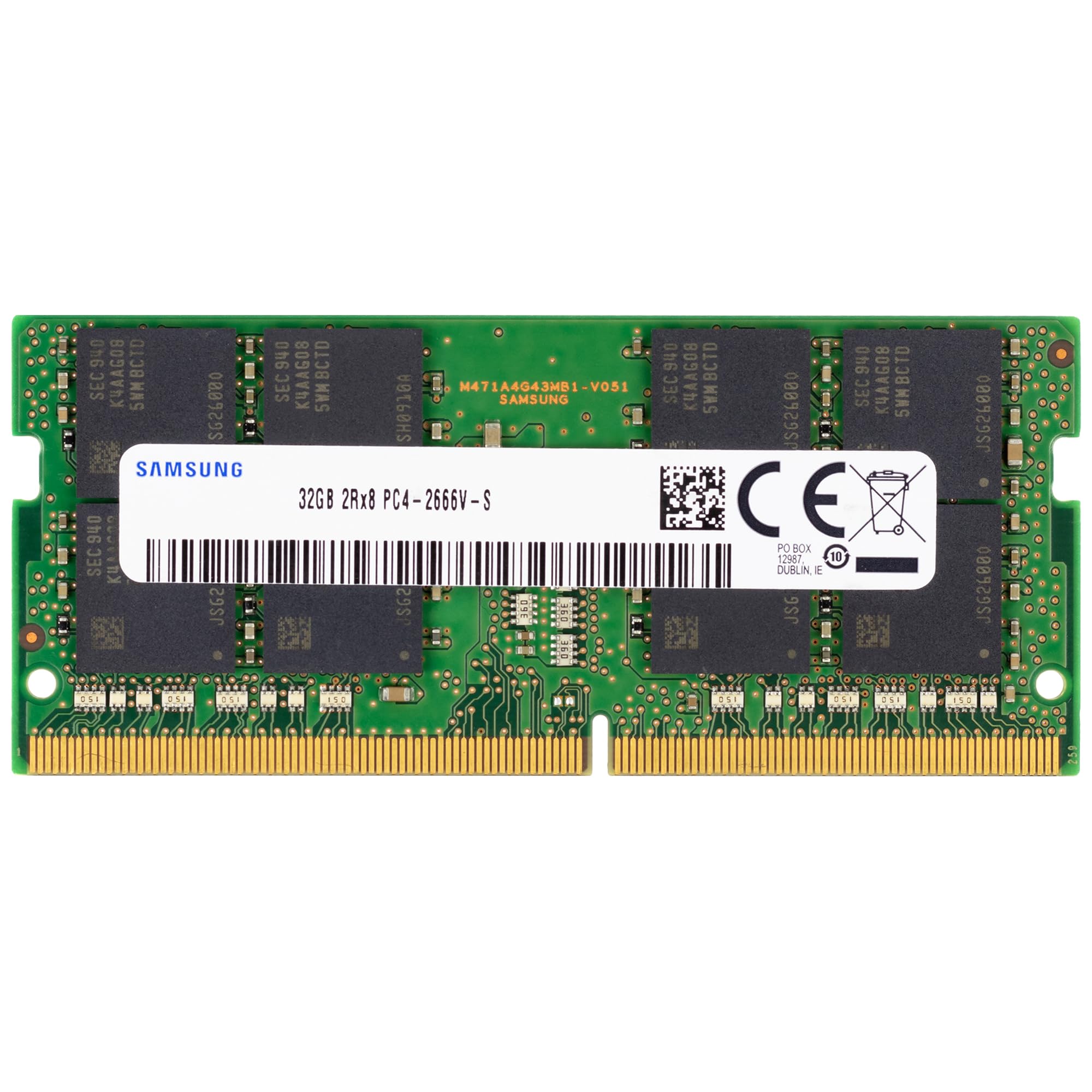 Amazon.co.jp: Samsung 32GB DDR4 2666MHz PC4-21300 (PC4-2666V) CL19