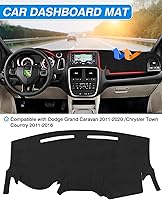 Vista 3 de CARTIST Cubierta de salpicadero personalizada para Dodge Grand Caravan 2011-2020 /Chrysler Town Country 2011-2016, accesorios para salpicadero