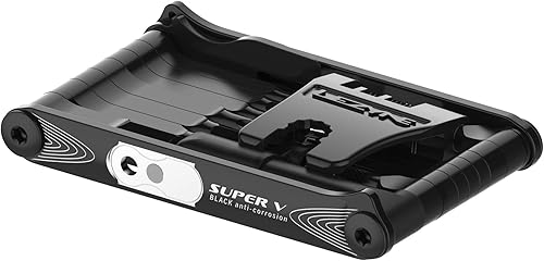 LEZYNE Super V23 Multiherramienta para bicicleta, brocas de vanadio anticorrosión, kit de tapones para neumáticos sin cámara, hexagonal