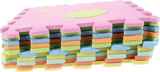 Toyvian 2 Conjuntos De Quebra-Cabeça De Alfabeto De Espuma Anti-Queda Para Crianças Tapete De Jogo Interligado Tapetes De Jogo Para Bebês Quebra-Cabeças De Chão De Espuma Macia Para