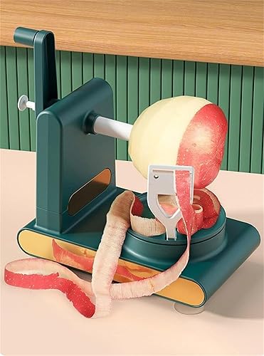 Miniatura 7 de Pelador de frutas múltiples pelador de frutas 2.0 Home Essentials, pelador manual de frutas, pelador de frutas y verduras de acero inoxidable para