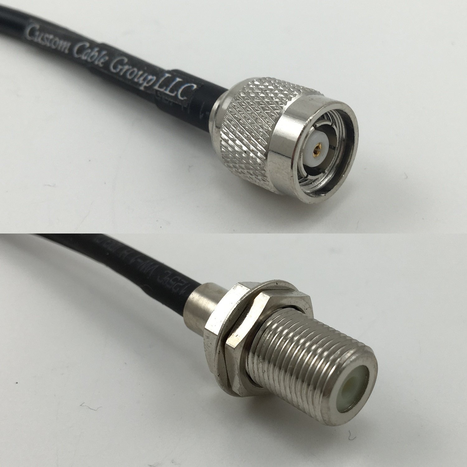 15 feet RFC195 KSR195 RP-TNC Male to F Female Pigtail Jumper RF coaxial Cable 50ohm Quick USA Shipping